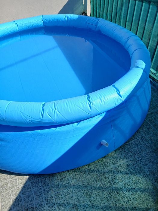 Piscina e filtro