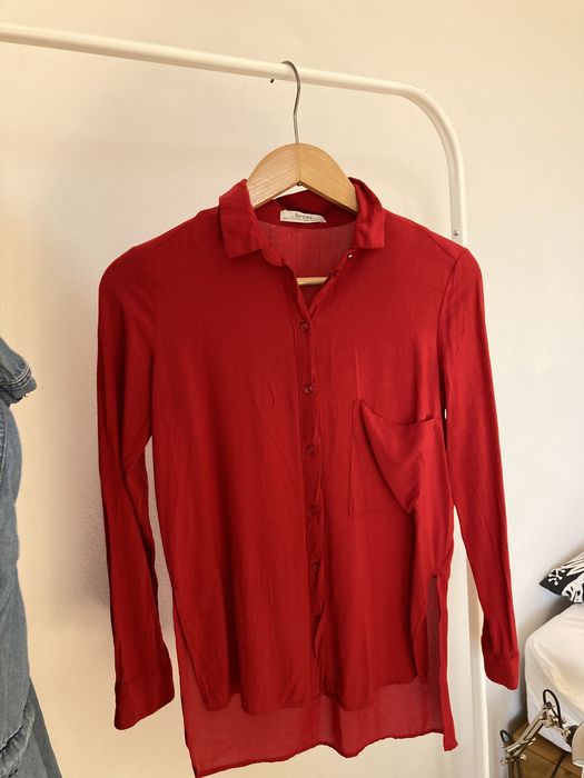 Czerwona koszula