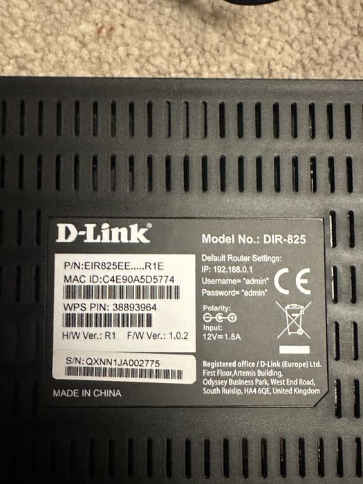 Router DIR-825 D’Link DLINK