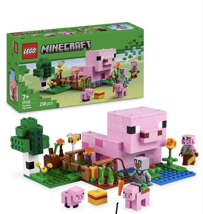 LEGO Minecraft Dom Prosiaczka