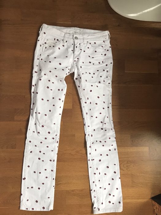 Isabel Marant jeansy 36 niski stan biodrówki