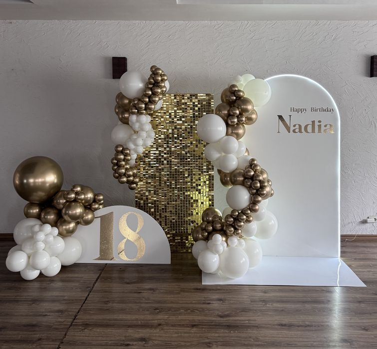 Ścianki balonowe  , dekoracje, balony z helem , boxy prezentowe