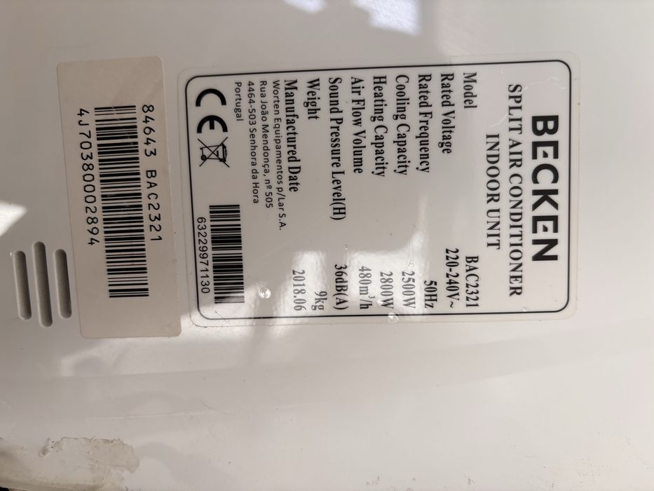 Ar Condicionado Becken