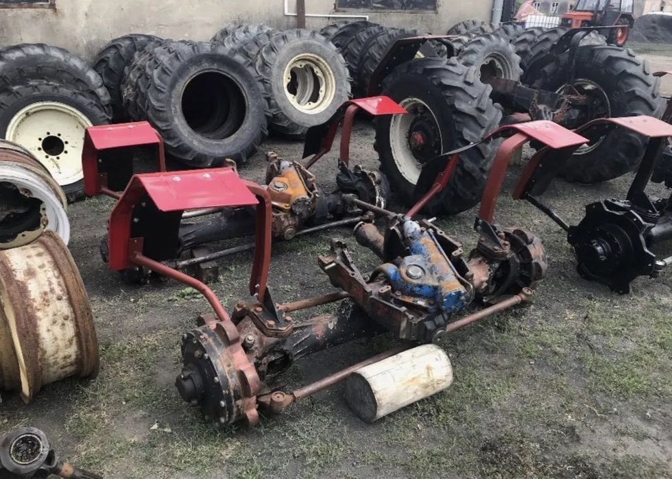 Przedni napęd Ursus Zetor Oś napędowa 4 cyl 6 cyl Nowy i Stary Typ