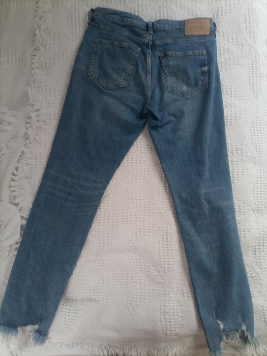 Jeansy H&M z dziurami 28 165\72A