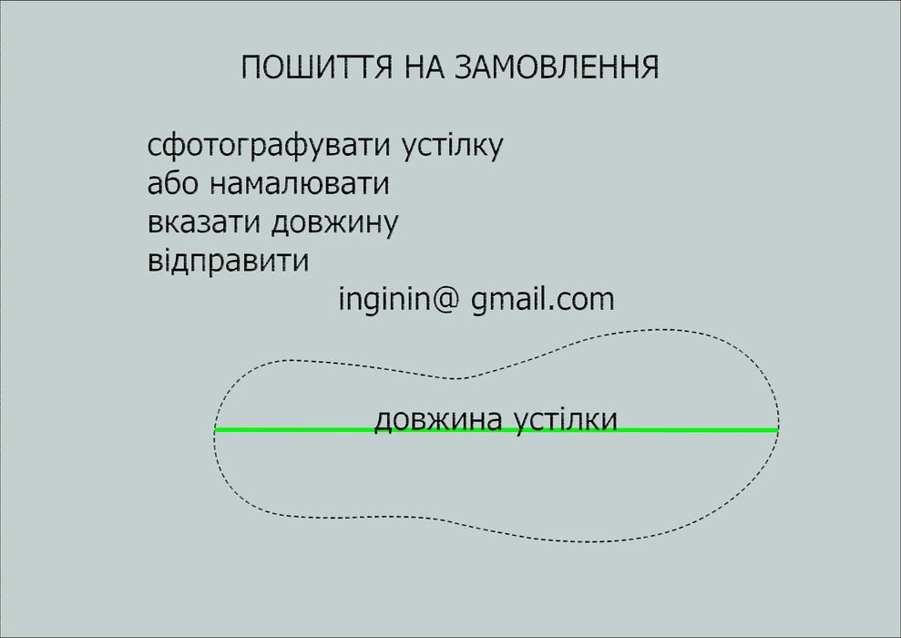 УСТІЛКИ стельки хутро шкіра