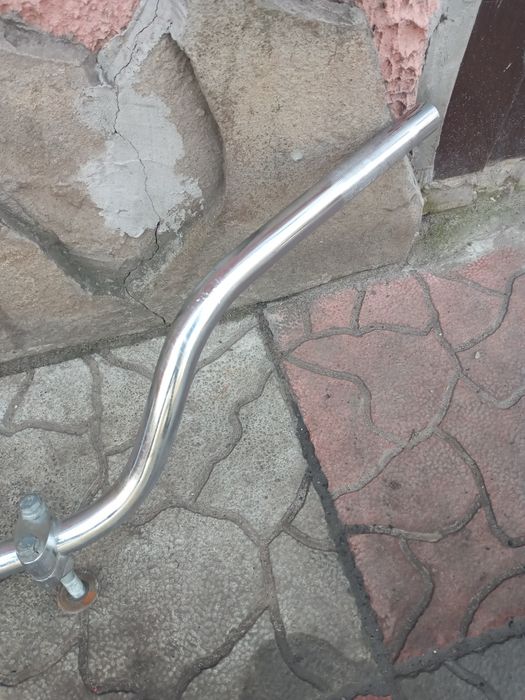 Кермо   з кріпленням  мотоц. ІЖ  -нікель відмінний стан