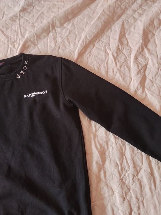 Czarna bluza męska Louis Vuitton xl