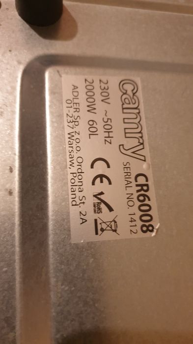 Piekarnik Camry CR 6008