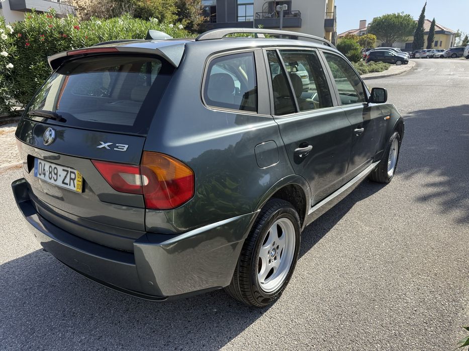 BMW X3  Nacional  2.0 Diesel  ano  2005 Verde com estofos Camel  Muito Estimado