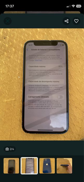 Vendo/troco iphone 12 mini