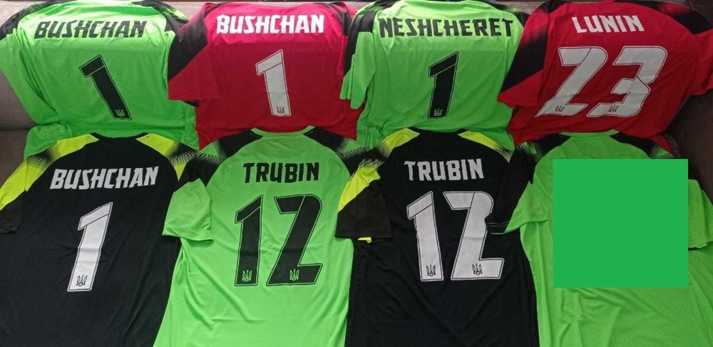 игровая футболка Динамо К Ярмоленко Украина Милевский Шапаренко Бражко