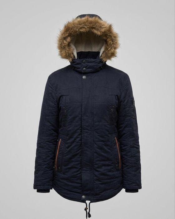 Куртка синя парка як нова