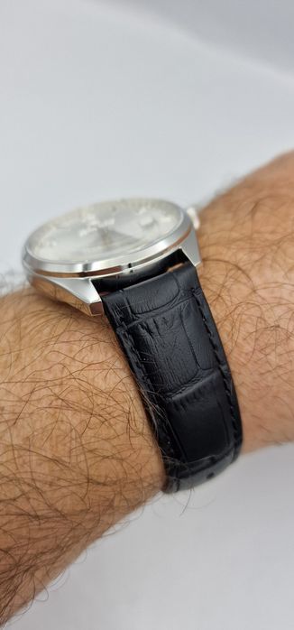 Atlantic Worldmaster Art Deco Automatic z White + Silver - Swiss Made