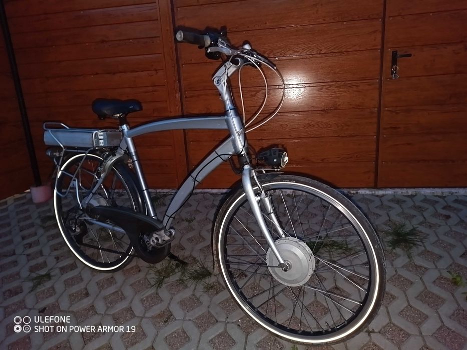 Import z Holandii Rower elektryczny Sparta napęd na dwa koła nowa bateria li-ion42v-29Ah .
