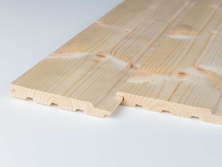 Forro/revestimento de Abeto Nórdico - Encaixe Macho/Fêmea