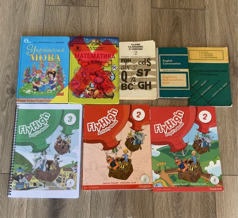 Підручники НУШ учебники Fly high комиксы комікси комплект