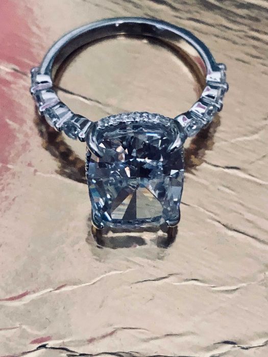 каблучка срібло Тайланд High carbon diamond
