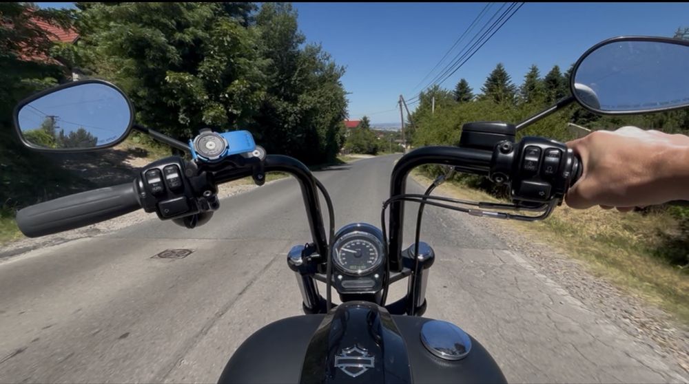 Kierownica do Harley Blackline, split bar