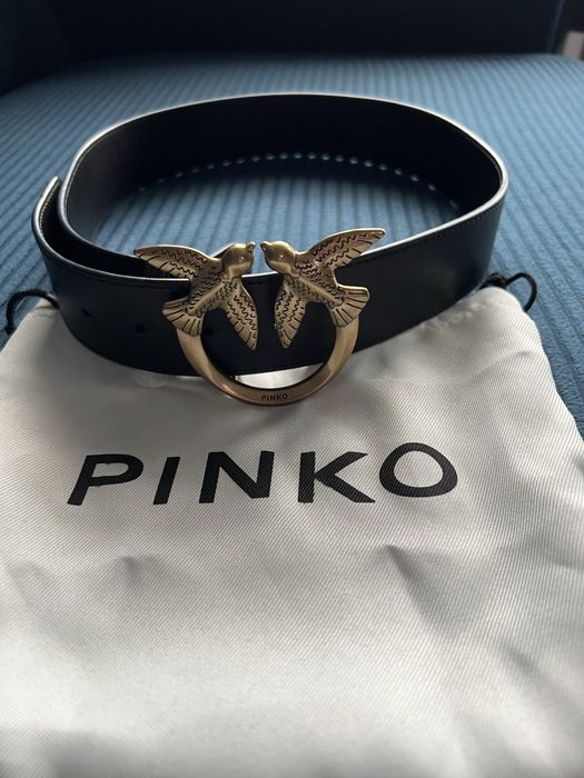 Pasek damski skorzany PINKO