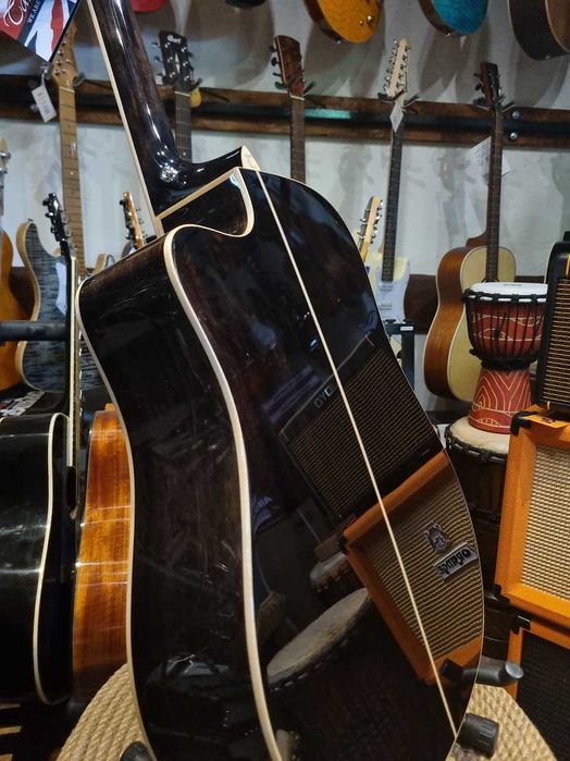 TANGLEWOOD TW5 CE Black Shadow gitara elektroakustyczna  - solid top - lity mahoniowy top