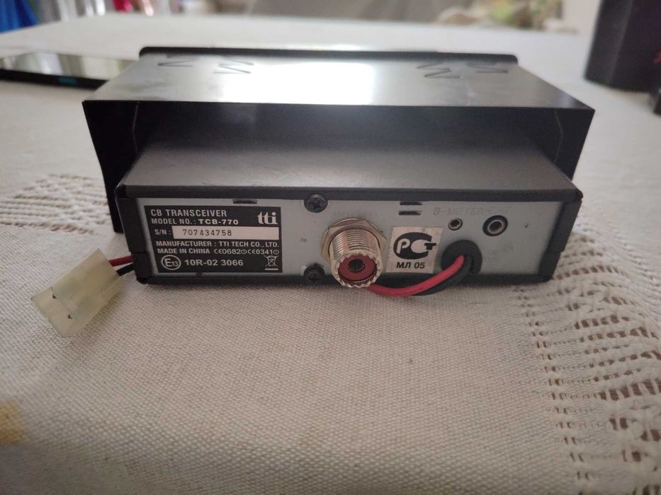 Cb radio TCB-770 tti + DVD Medion MD41633 PRO2