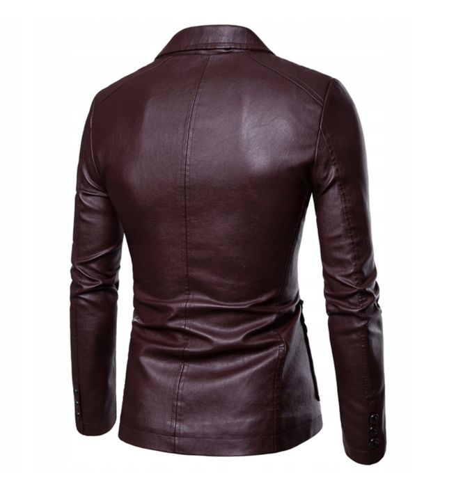 Marynarka skórzana męska sportowa elegancka modna kolory