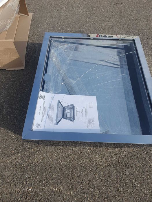 Сонячна Воскотопка на 2 рамки, нержавіюча. Пошкоджене скло