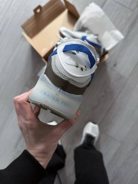Топ Якість! Кросівки Nike Air Max Terrascape 90 ‘Pure Platinum Hyper Royal’ Аір Макс 90