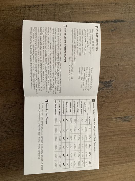 Carregador de baterias ISDT Q6 Nano Charger