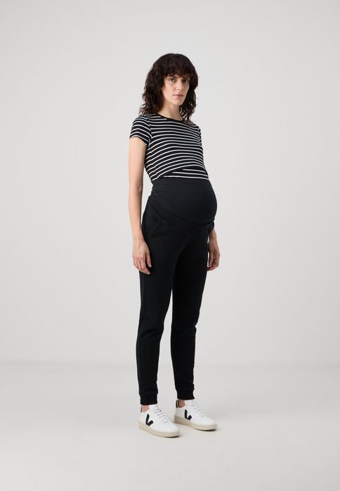 Anna Field 38 M Spodnie Damskie Dresowe Czarne Ciążowe Mama D2559