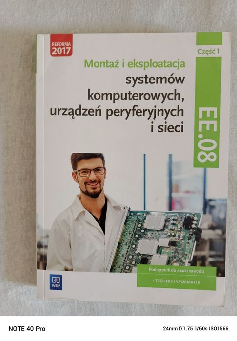 Książka Montaż i eksploatacja systemów komputerowych cz.1