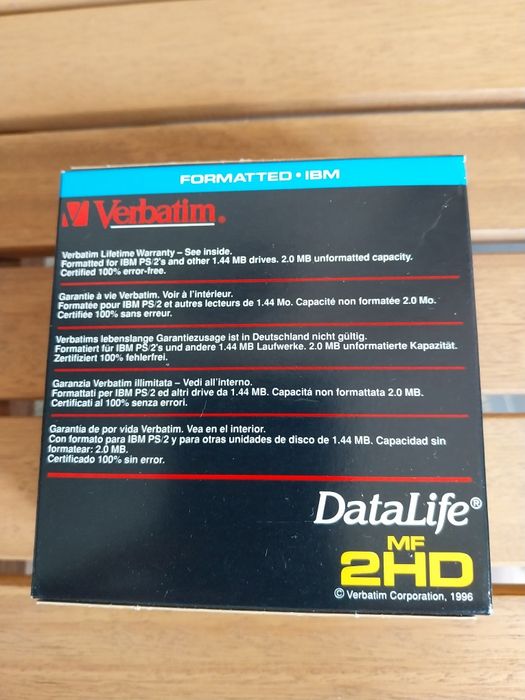 Diskettes Verbatin 2HD446842867539005441