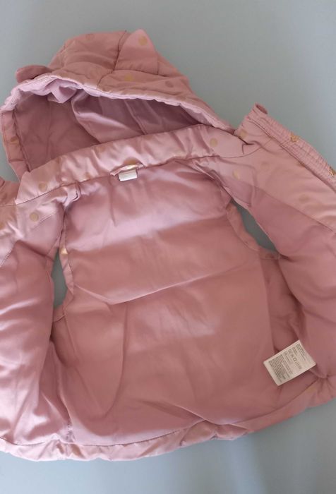kamizelka różowa bezrękawnik h&m rozmiar 92