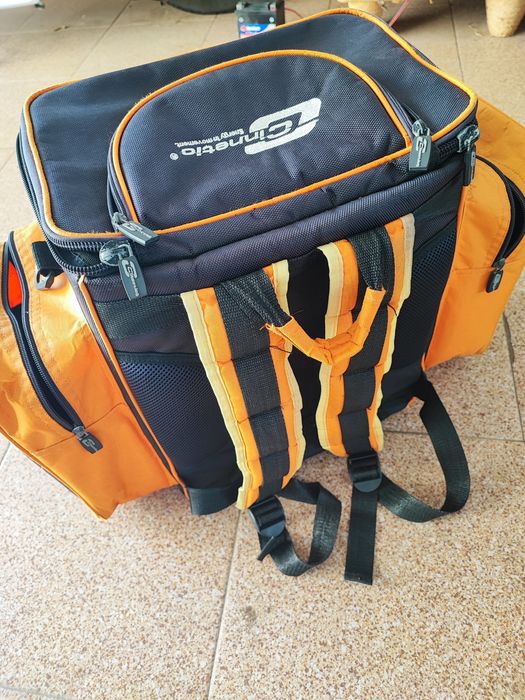 Conjunto Cinnetic – Mochila High End + Saco de Canas Rígido com Tripé