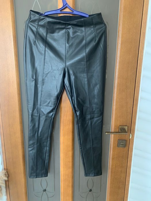Штани жіночі екошкіра лосіни легінси євро 14 наш 46/48
