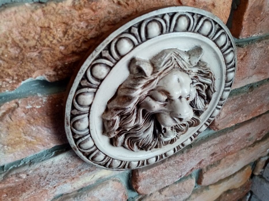 Накладка ,,Лев,,- 19см, гипс