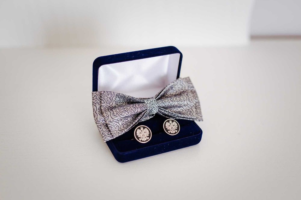 Szary Garnitur / Smoking na Ślub - Pan Młody