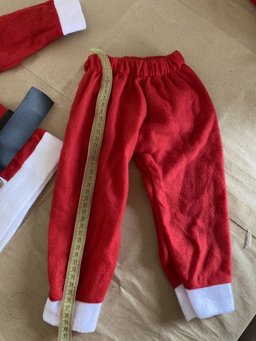 Новорічний дитячий костюм Санта Клаус 4-9 місяців