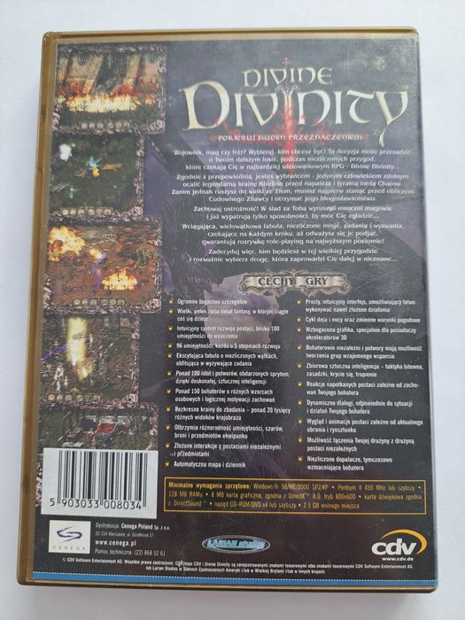 Gra PC cd-rom Divine Divinity
