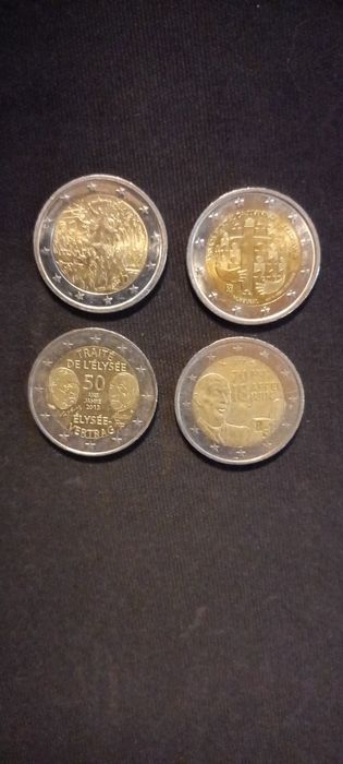 Moedas 2€ comemorativas 1