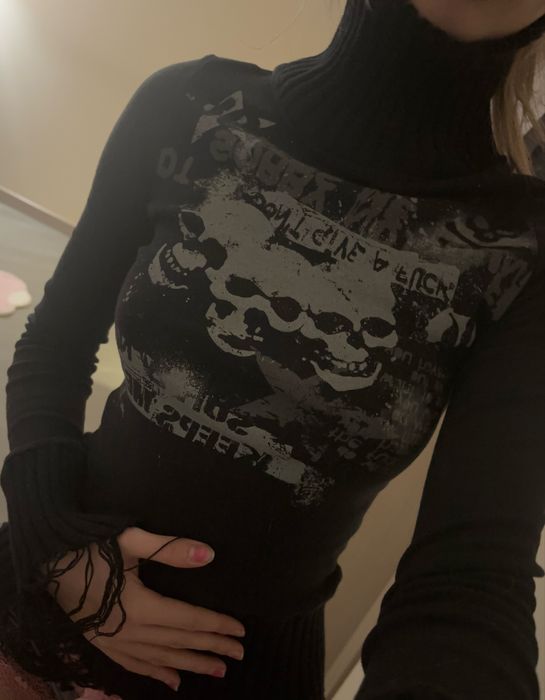 Minga london кофточка M emo y2k 2000s