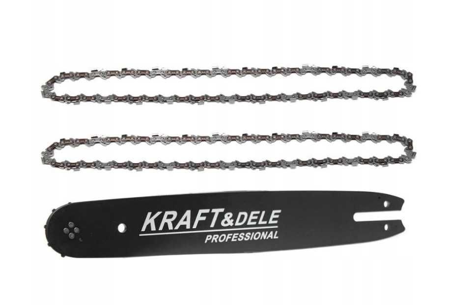 KRAFT&DELE PROWADNICA + 2 Łańcuchy do piły 16" / 40CM / 1,3MM KD10152