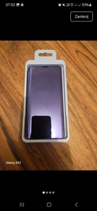 Etui clear view do samsung galaxy s10 plus