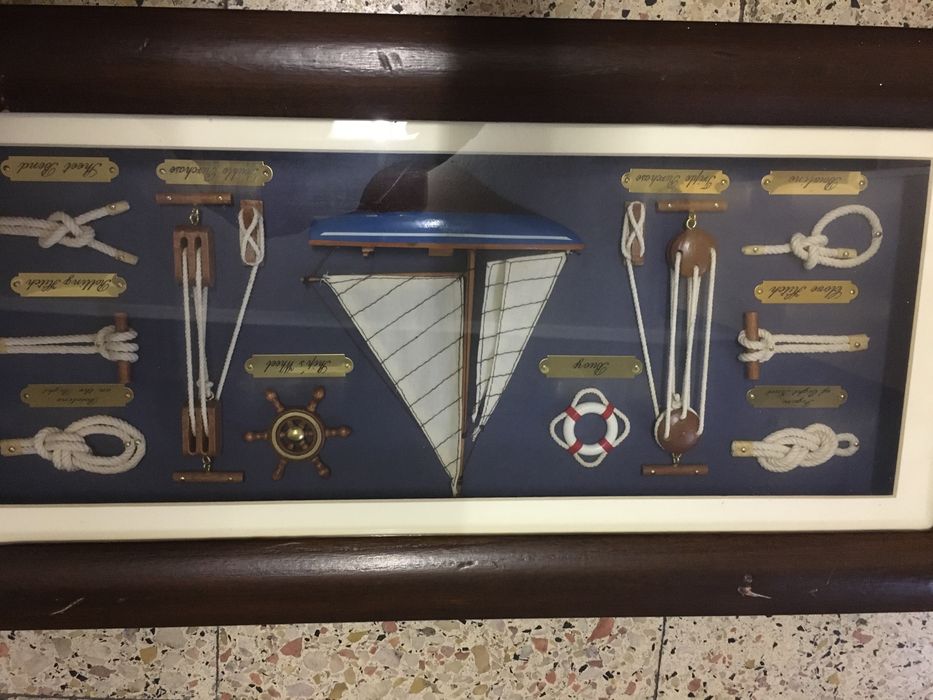 Quadro com barco