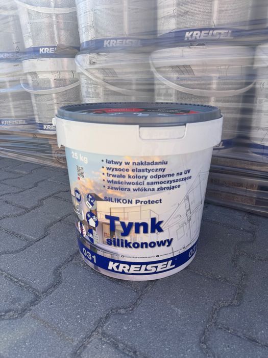 PROMOCJA Tynk Silikonowy Kreisel Protect 031 Biały lub Kolor