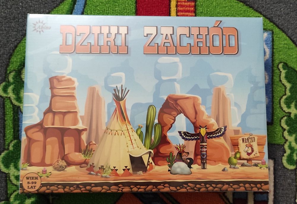 Gra planszowa Dziki zachód Albino