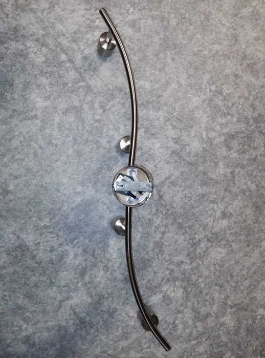 Світильник бра на 4 лампи, нержавіюча сталь, светильник