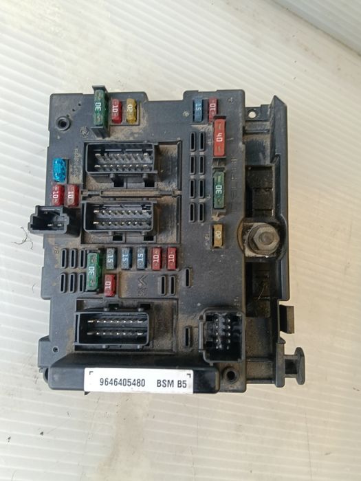 BSM - Módulo Caixa de Fusíveis - Peugeot / Citroen - 9646405480