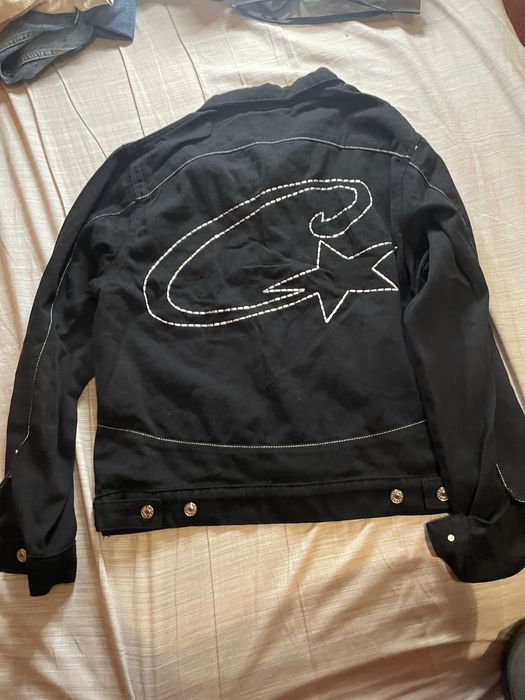 Fato jeans preto corteiz